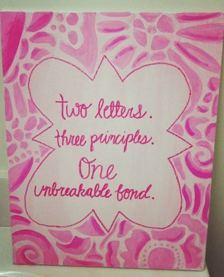 Panhellenic Canvases: Panhellenic canvases