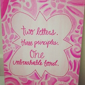 Panhellenic Canvases: Panhellenic canvases